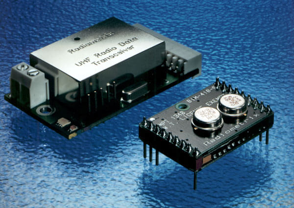 Radiometrix RPC and BiM radio modules from the 1990s