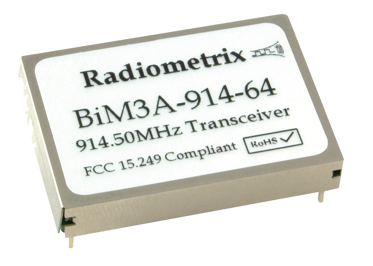 Radiometrix BiM3A – Family: Wideband BiM series transceivers
