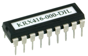 Radiometrix KRX416 – Code-hopping decoder with 4 outputs