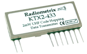 Radiometrix KTX2 – UHF FM Code-Hopping Data Transmitter