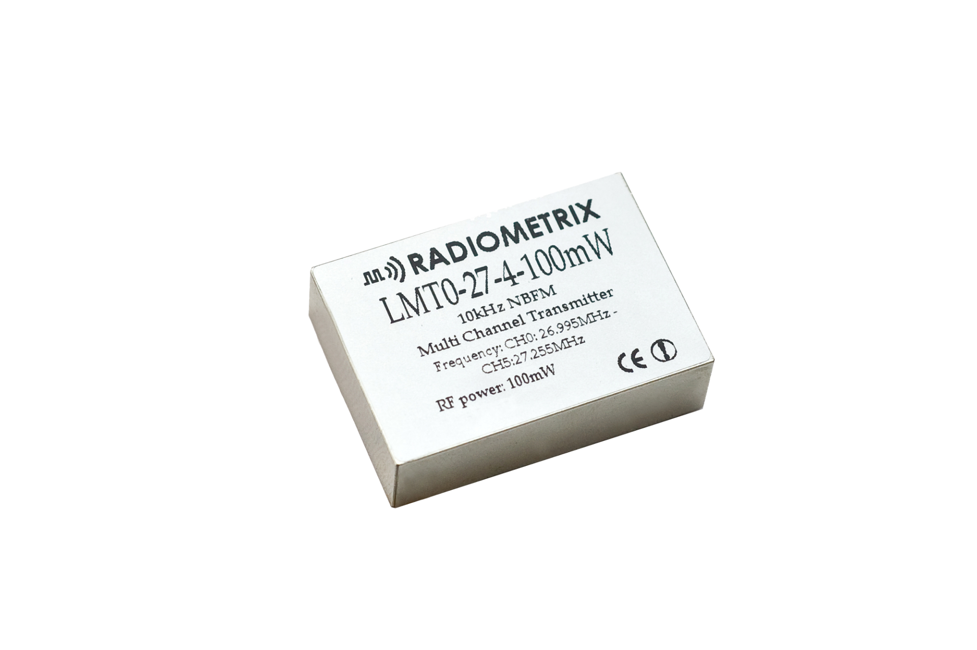 Radiometrix LMT0 – 27MHz HF Narrow Band FM multi channel Transmitter