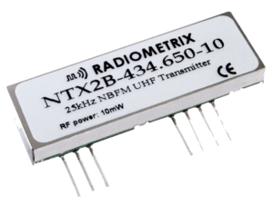 Radiometrix NTX2B – UHF Narrow Band FM Transmitter