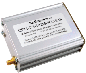 Radiometrix QPT1 – VHF Narrow Band FM 2 Watt multi channel transmitter
