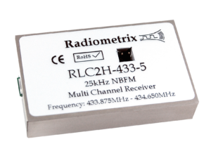 Radiometrix RLC2H – UHF Narrow Band FM multi channel radio receiver