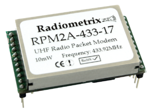 Radiometrix RPM2A – UHF Radio Packet Modem
