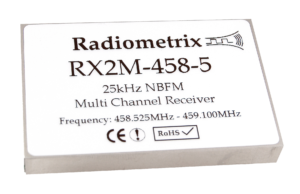Radiometrix RX2M – UHF Narrow Band FM Multi-channel Radio Receiver