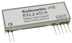 Radiometrix RXL2 – UHF Multi-channel Transparent Data Link Receiver