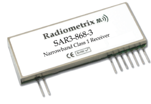 Radiometrix SAR3 – Multi channel 868MHz Class 1 Social Alarm Receiver