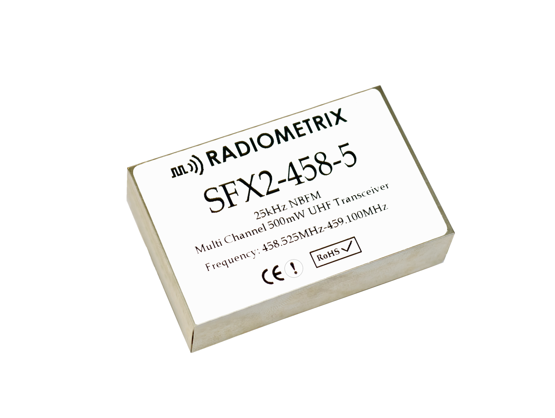 Radiometrix SFX2 – 500mW NBFM Multi-channel UHF Transceiver