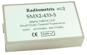 Radiometrix SMX2 – UHF Narrow Band FM Multi-channel Transceiver