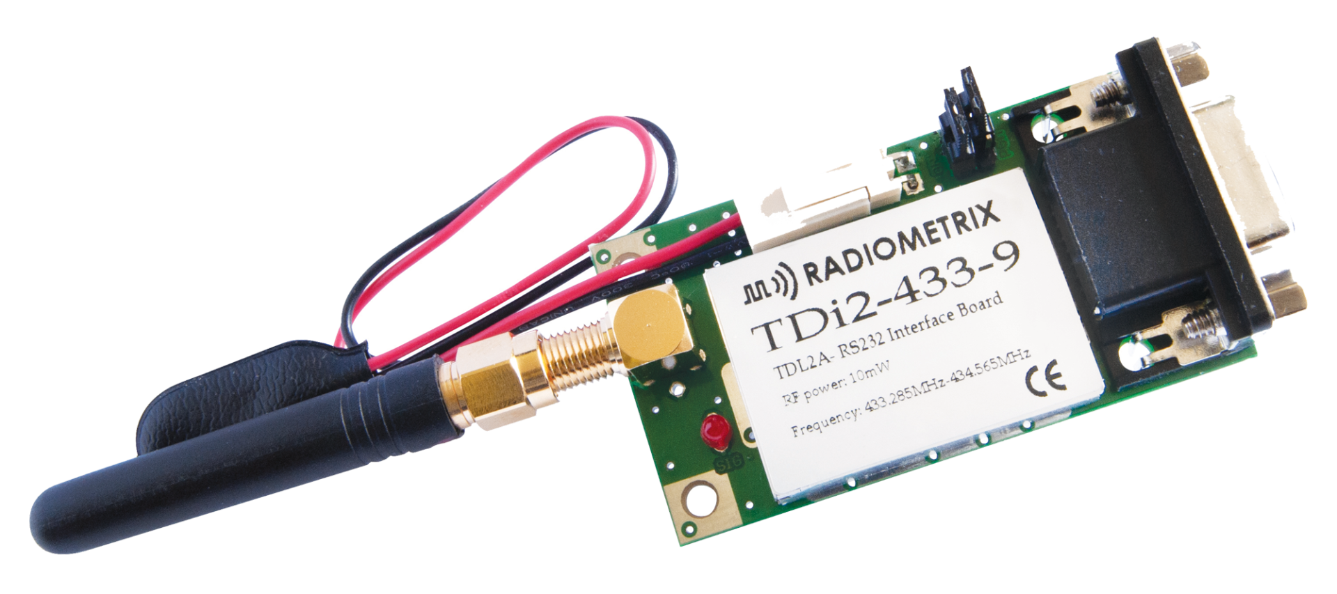 Radiometrix TDi2 – RS232 Interface Board