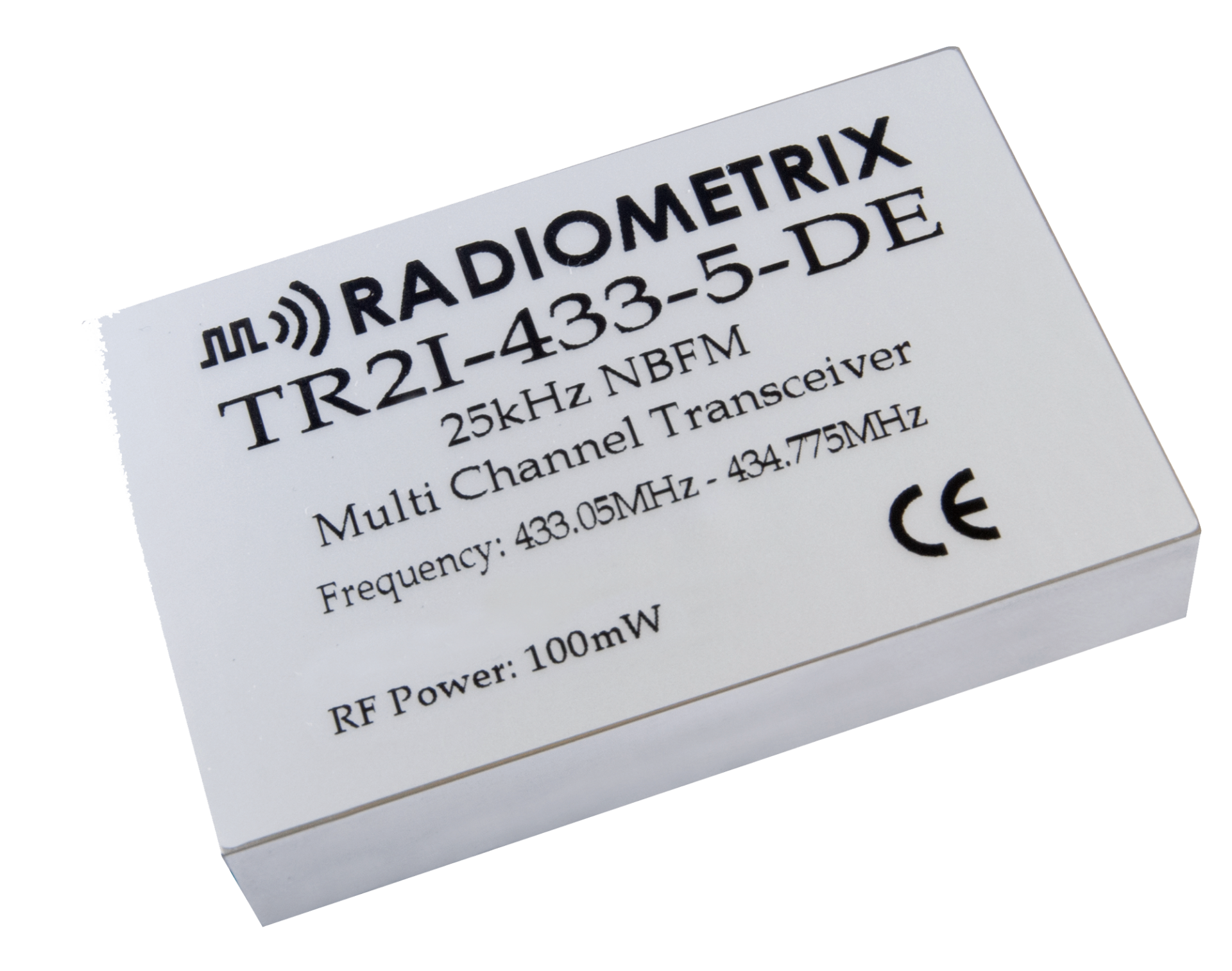 Radiometrix TR2I 433MHz 25kHz NBFM multi-channel transceiver