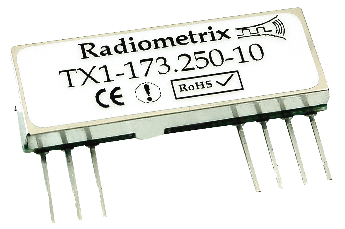 Radiometrix TX1 – VHF Narrow Band FM Transmitter
