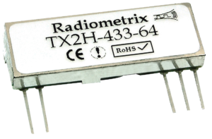Radiometrix TX2H / TX2EH – 433MHz High Power Transmitter
