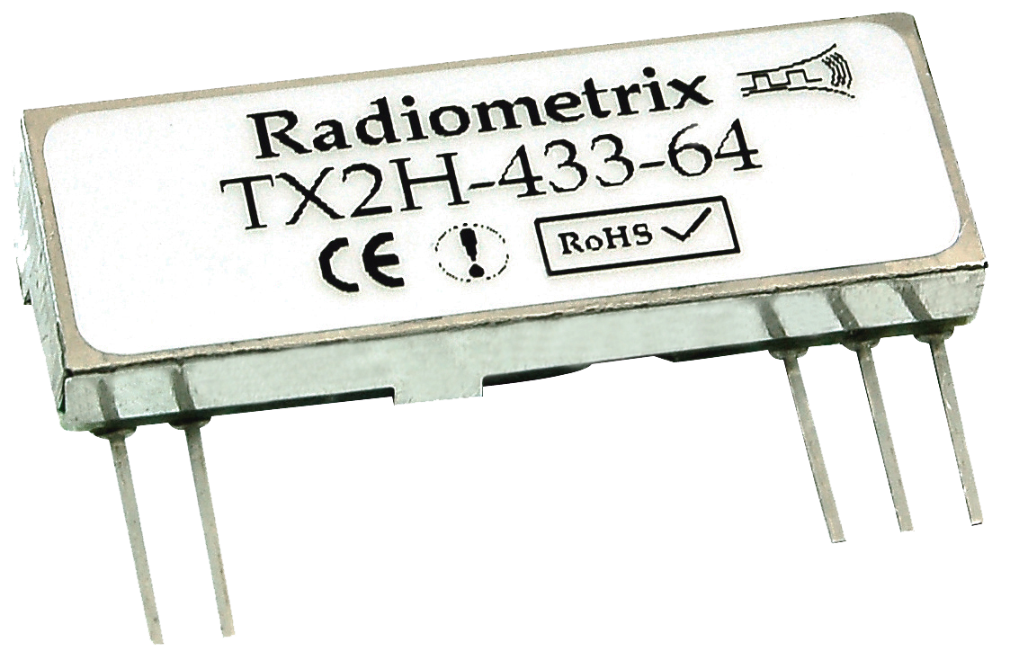 Radiometrix TX2H / TX2EH – 433MHz High Power Transmitter