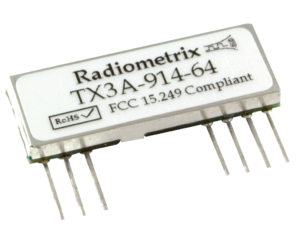 Radiometrix TX3A – UHF FM Data Transmitter