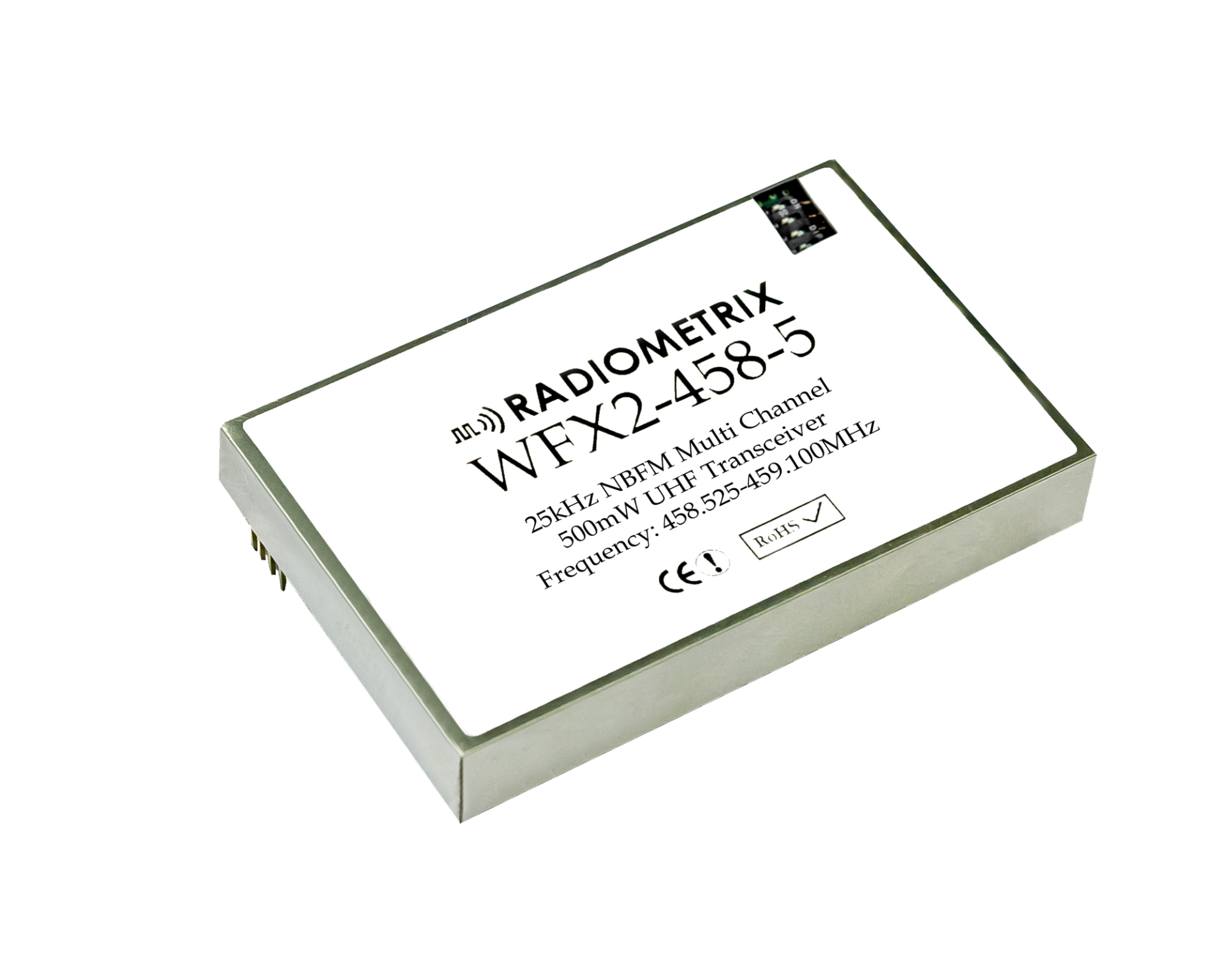 Radiometrix WFX2 – 500mW High Power, Fast, Multi-Channel Transceiver