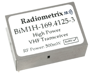 Radiometrix BiM1H – 500mW VHF Narrowband Transceiver