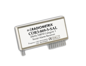 Radiometrix COR3 – NBFM Multi-channel receiver for 868MHz SRD band
