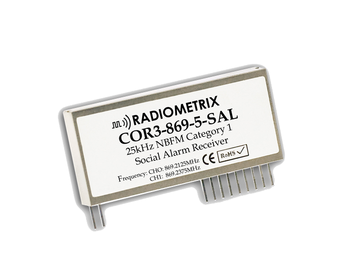 Radiometrix COR3 – NBFM Multi-channel receiver for 868MHz SRD band
