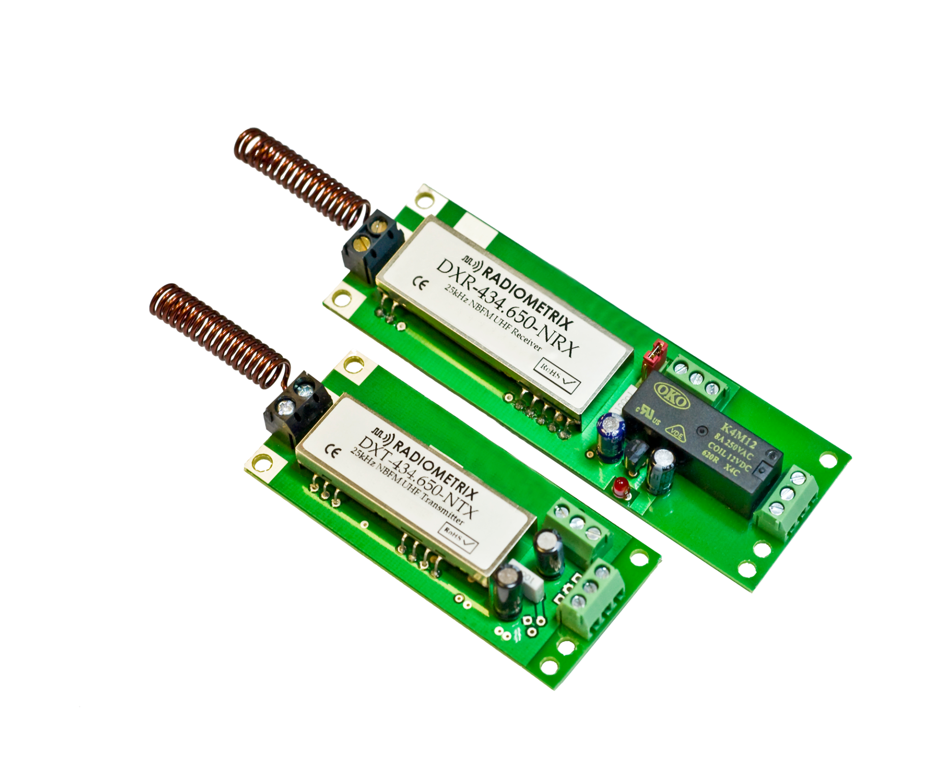 Radiometrix DXT DXR RF Remote Control Boards