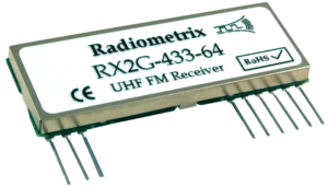 Radiometrix RX2G – UHF FM Data Receiver Module