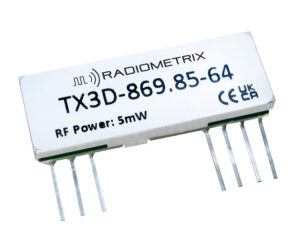Radiometrix TX3D – Frequency Programmable FM UHF Receiver